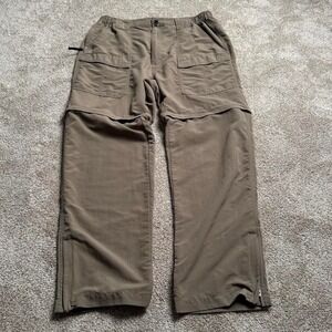 BROWN ZIP-OFF CARGOS